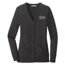 Fairway View Apparel Port Authority ® Ladies Marled Cardigan Sweater