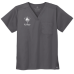 St.Williams Care Center WonderWink® Unisex WorkFlex™ Chest Pocket V-Neck Top