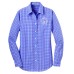 Wapiti Port Authority® Ladies Long Sleeve Gingham Easy Care Shirt
