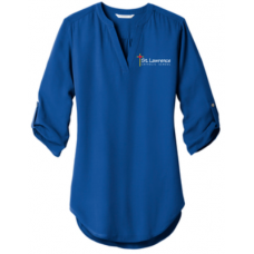 St.Lawrence Catholic School Port Authority ® Ladies 3/4-Sleeve Tunic Blouse