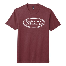 Fairway View Apparel District Made Triblend Tee (M)