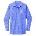 Wapiti Port Authority ® Ladies Broadcloth Gingham Easy Care Shirt