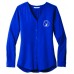 Wapiti Port Authority ® Ladies Long Sleeve Button-Front Blouse